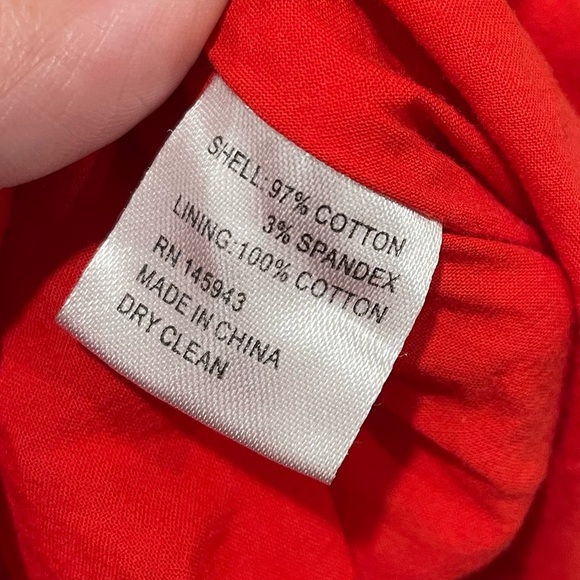 Color Me Courtney Red Coco Dress Size 4 - Picture 7 of 13